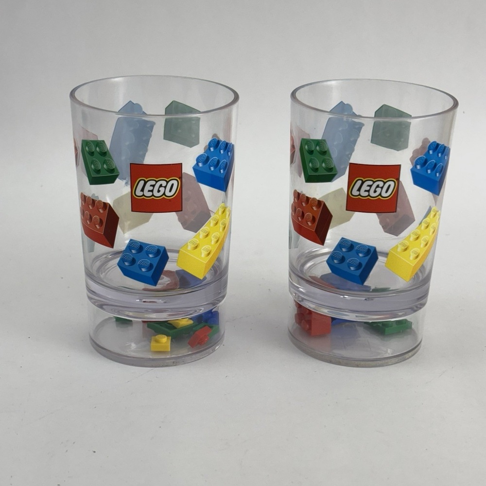 LEGO Iconic Tumbler Cups‎ (2) - Rare & Retired 2013 Legos Inside